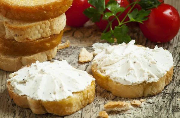 Receita de Crostini de Creme de Cebola